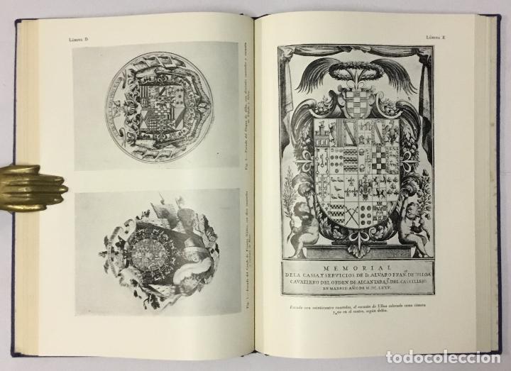 Libros de segunda mano: CAT&Aacute;LOGO DE LA EXPOSICI&Oacute;N DE LA HER&Aacute;LDICA EN EL ARTE. - SALTILLO, marqu&eacute;s del. - Foto 7