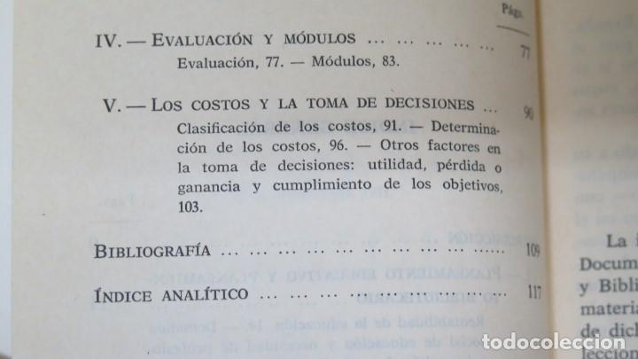 Libros de segunda mano: PLANEAMIENTO BIBLIOTECARIO. HIPOLITO ESCOLAR - Foto 3