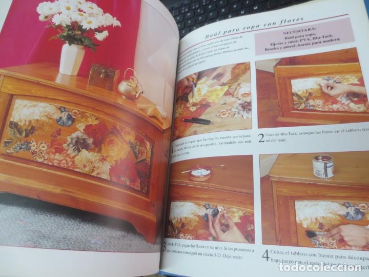Libros de segunda mano: PASO A PASO D&Eacute;COUPAGE LETTY OATES EDIT &Aacute;GATA A&Ntilde;O 1997 - Foto 6