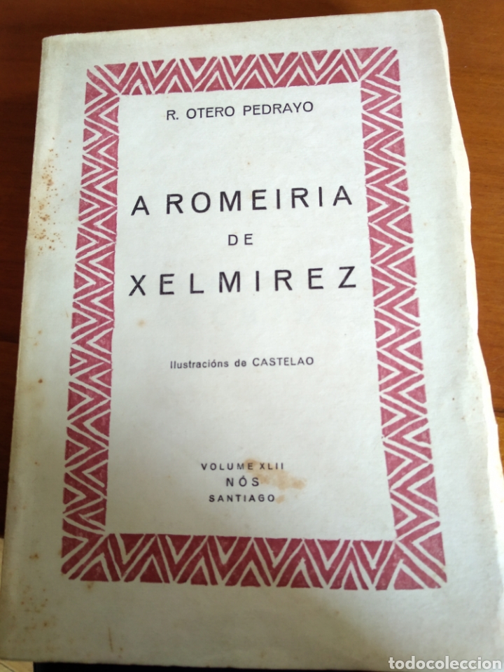 Libros de segunda mano: A ROMER&Iacute;A DE XELMIREZ. RAMON OTERO PEDRAYO. - Foto 1