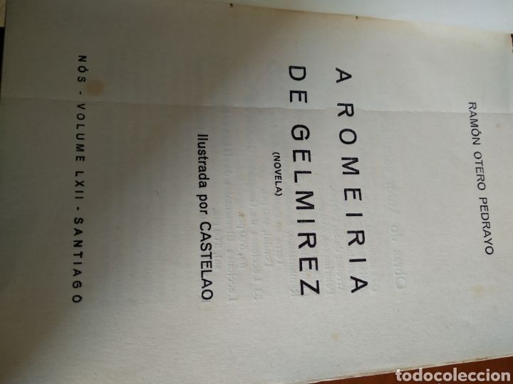 Libros de segunda mano: A ROMER&Iacute;A DE XELMIREZ. RAMON OTERO PEDRAYO. - Foto 2