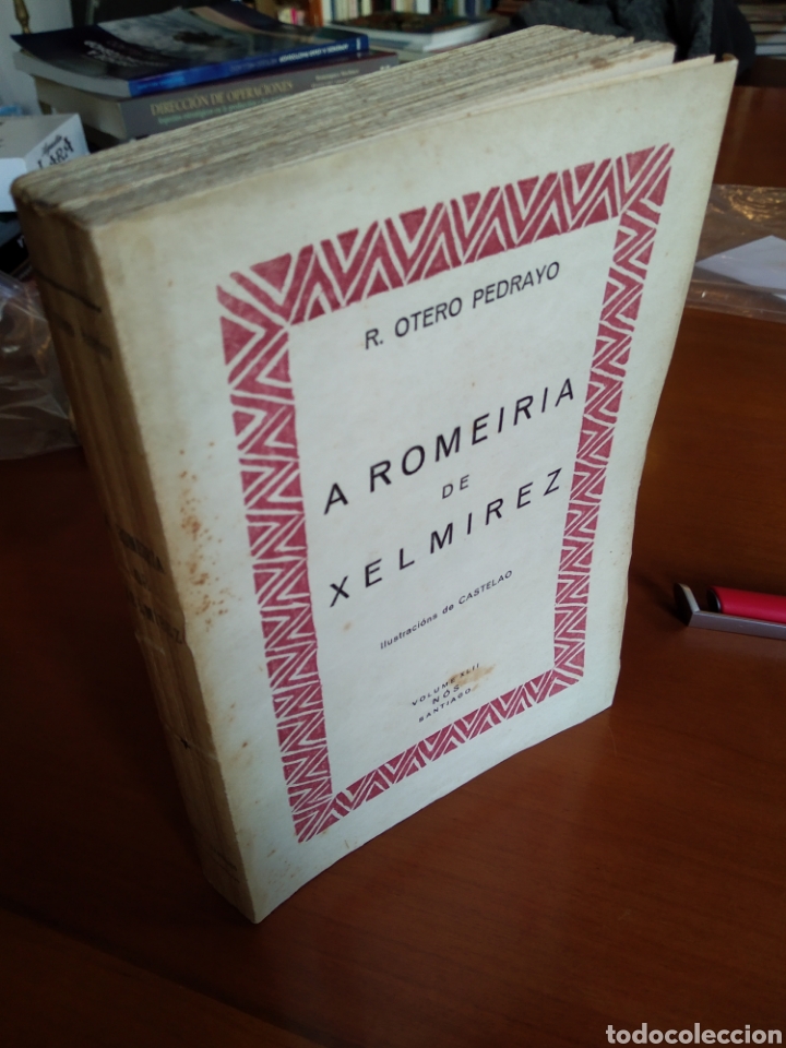 Libros de segunda mano: A ROMER&Iacute;A DE XELMIREZ. RAMON OTERO PEDRAYO. - Foto 3