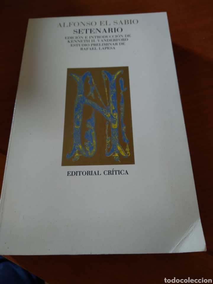 Libros de segunda mano: ALFONSO EL SABIO. SETENARIO. #1043 - Foto 1