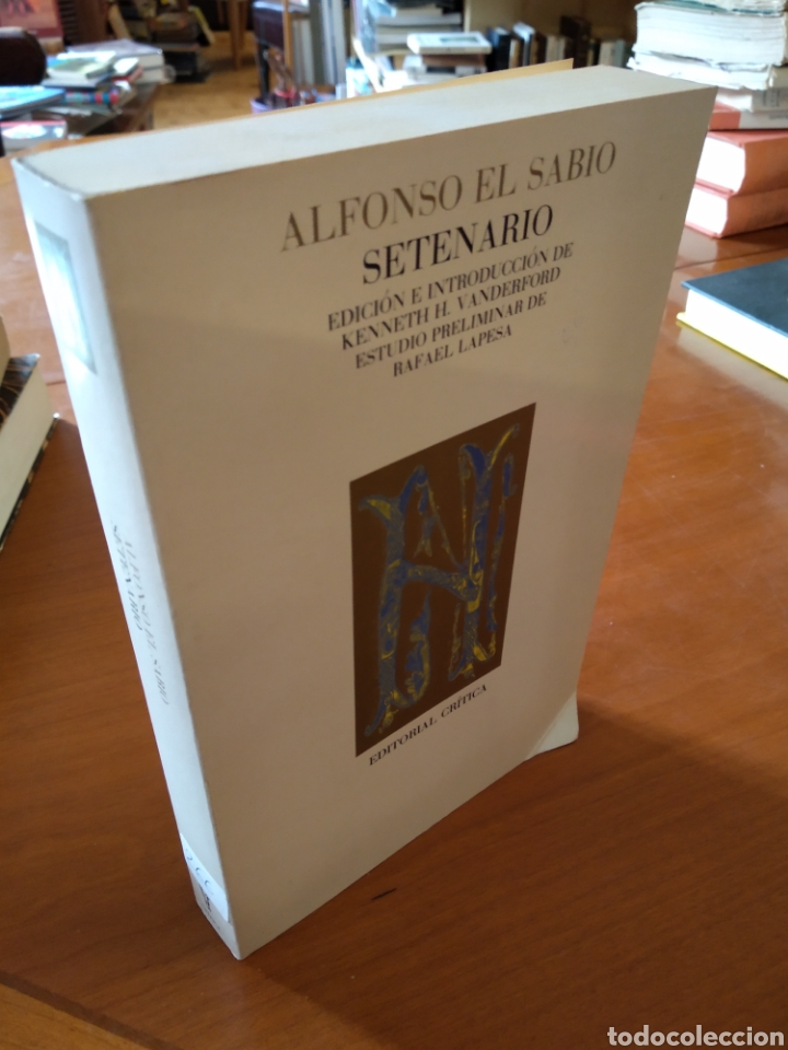 Libros de segunda mano: ALFONSO EL SABIO. SETENARIO. #1043 - Foto 2