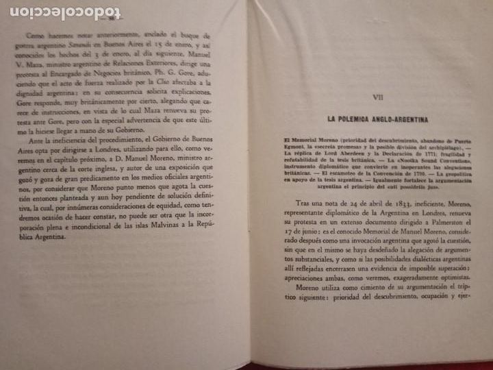 Libros de segunda mano: El problema de las islas malvinas - Camilo Barcia Trelles.1943. - Foto 6