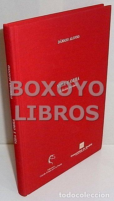 Libros de segunda mano: ALONSO, D&aacute;maso. Vida y obra (Edici&oacute;n facs&iacute;mil) - Foto 1
