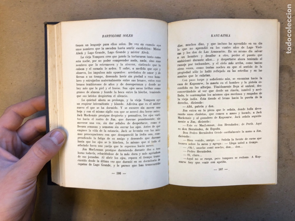 Libros de segunda mano: KAR&Uacute; - KINK&Aacute;. BARTOLOM&Eacute; SOLER. EDITORIAL LARA 1946. - Foto 5