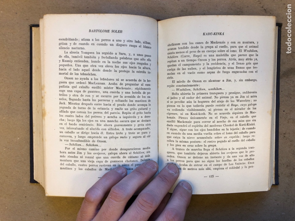 Libros de segunda mano: KAR&Uacute; - KINK&Aacute;. BARTOLOM&Eacute; SOLER. EDITORIAL LARA 1946. - Foto 6