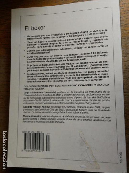 Libros de segunda mano: PERROS DE RAZA EL BOXER EDITORIAL DE VECCHI - Foto 3