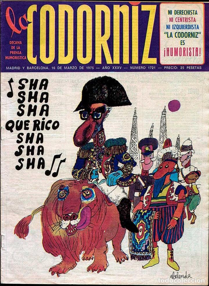 Libros de segunda mano: La Codorniz n&uacute;mero 1721. VV.AA.