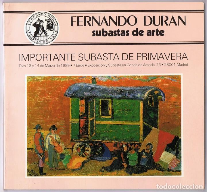 Libros de segunda mano: FERNANDO DURAN SUBASTAS DE ARTE - Foto 1
