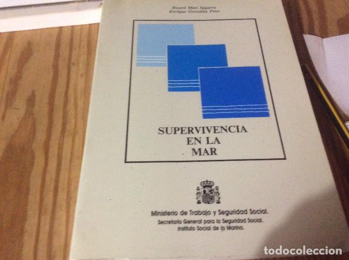 Second hand books: Manual de supervivencia en la mar por Sagarra y Gonz&aacute;lez Pino de Instituto Social de la Marina