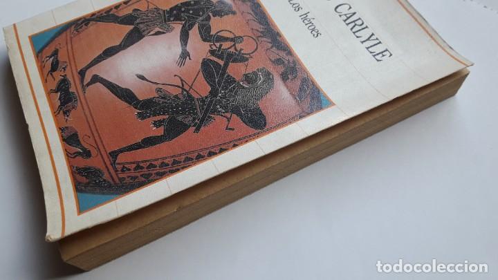 Libros de segunda mano: LOS H&Eacute;ROES. (Thomas Carlyle) - Foto 2