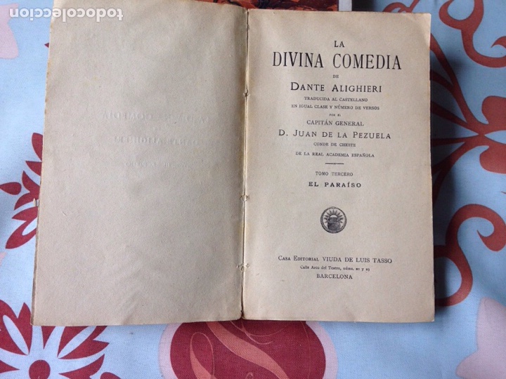 Libros de segunda mano: Dante, la divina comedia - Foto 2