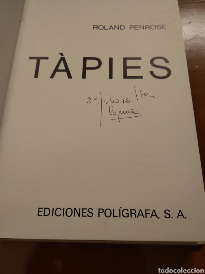 Libros de segunda mano: T&Aacute;PIES. ROLAND PENROSE. #0312 - Foto 2