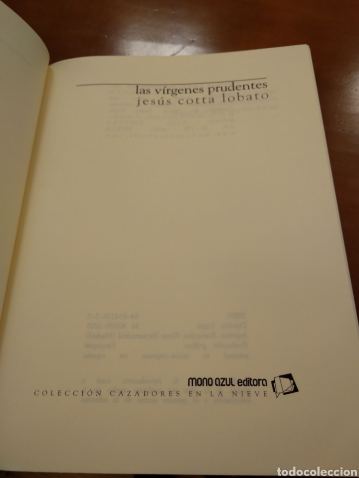 Libros de segunda mano: LAS V&Iacute;RGENES PRUDENTES. JES&Uacute;S COTTA #0588 - Foto 3