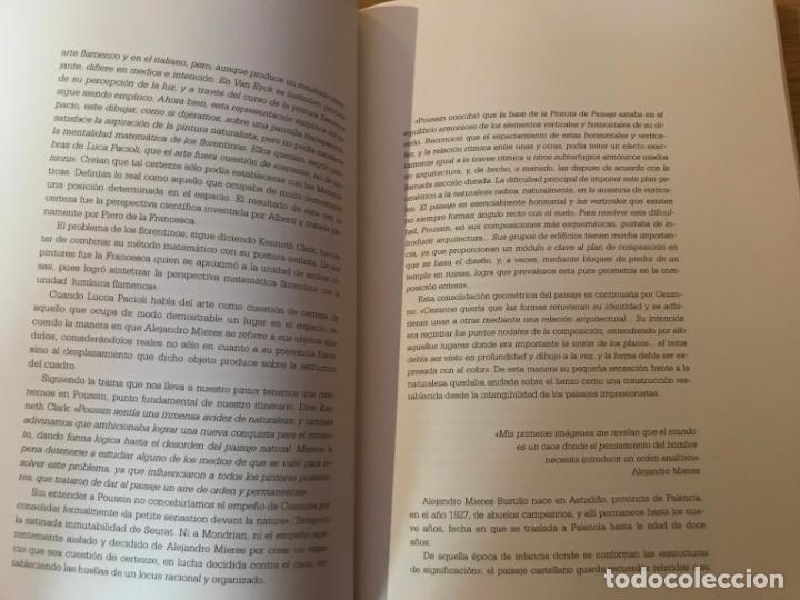 Libros de segunda mano: ALEJANDRO MIERES: MATERIA Y LUZ. 1993 - Foto 3