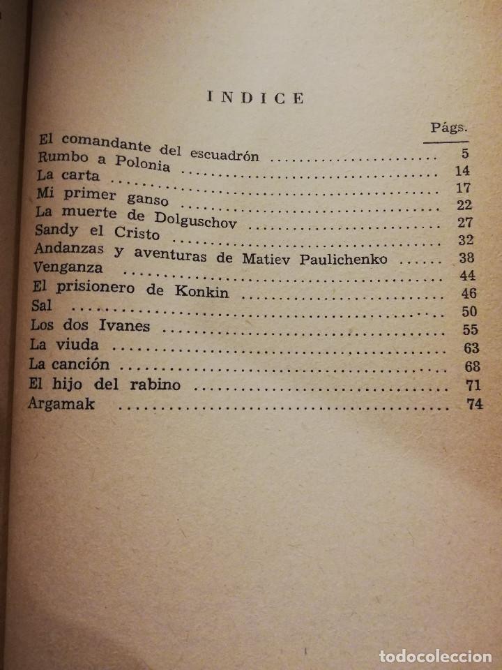 Libros de segunda mano: EL COMANDANTE DEL ESCUADR&Oacute;N (ISAAC BABEL) - Foto 3