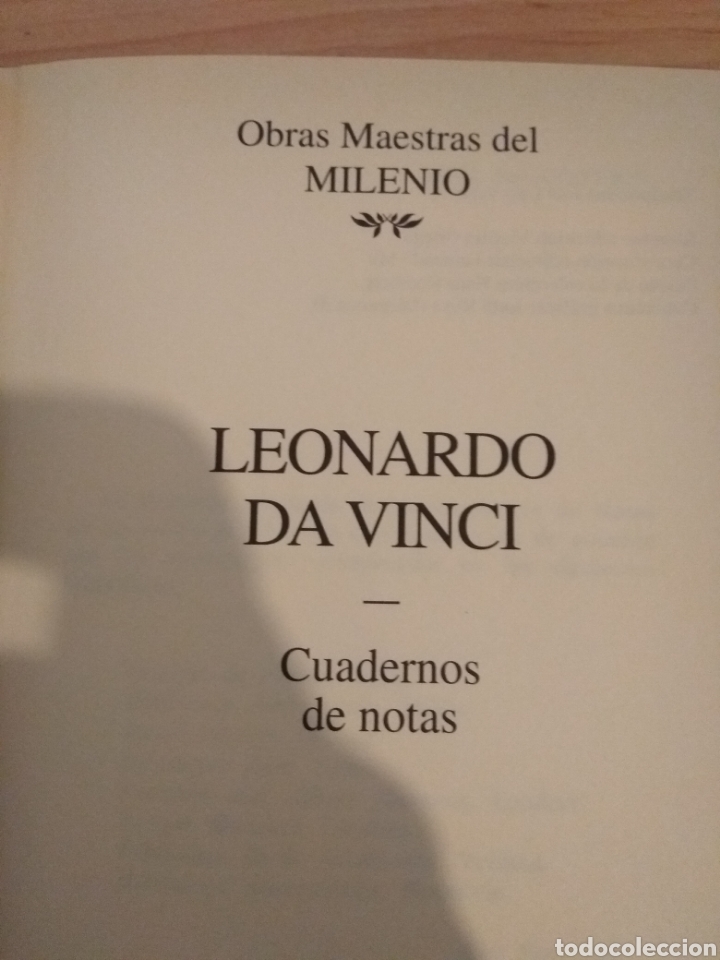 Libros de segunda mano: Milenio. Leonardo da Vinci. - Foto 2