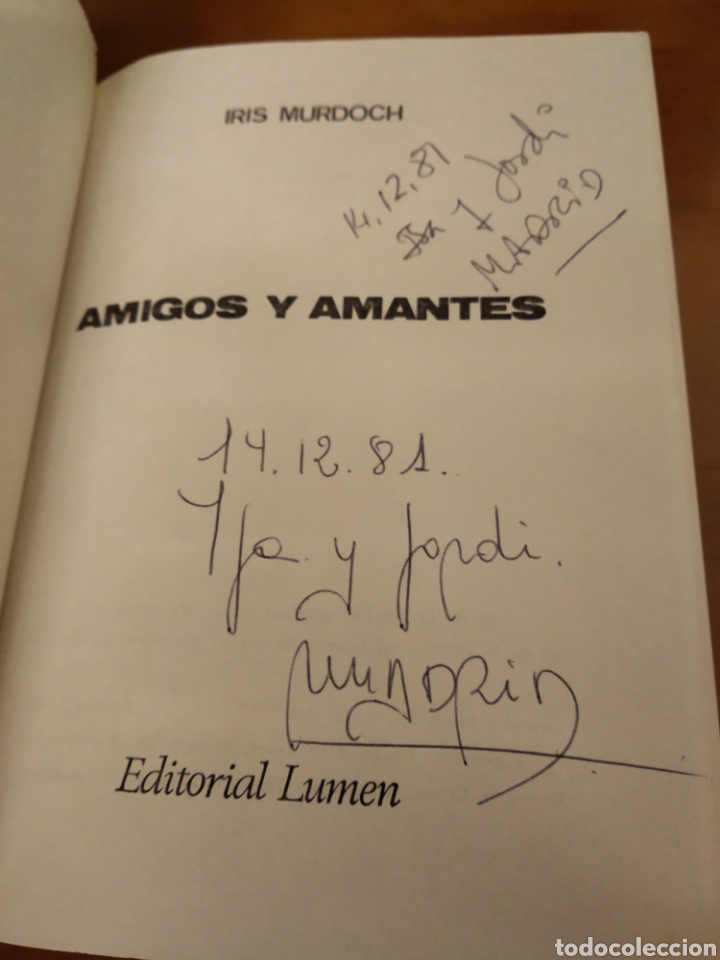 Libros de segunda mano: AMIGOS Y AMANTES. IRIS MURDOCH #0167 - Foto 4