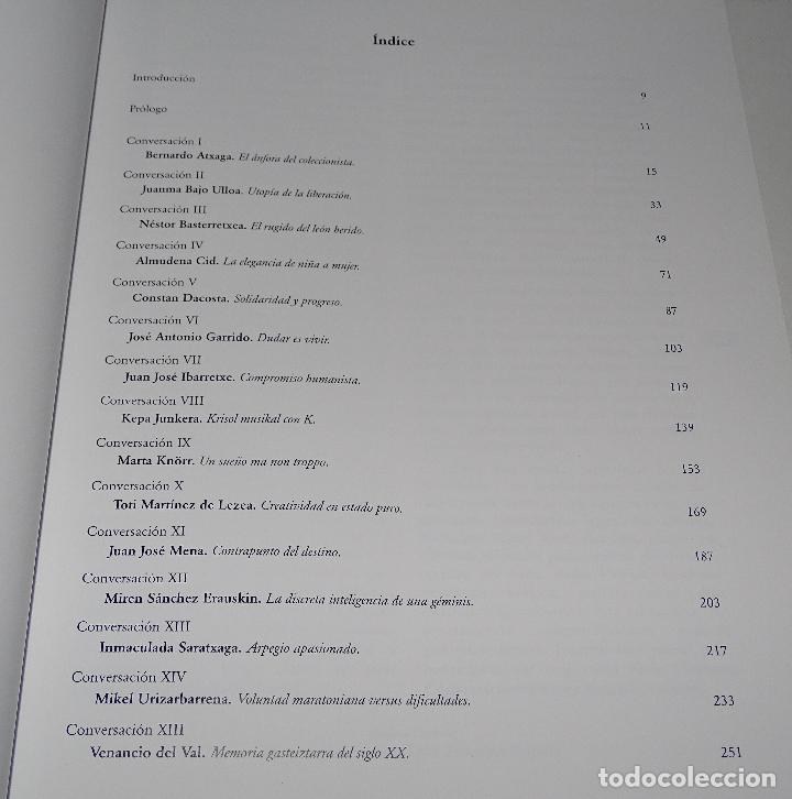 Libros de segunda mano: Conversaciones. Jos&eacute; Antonio D&iacute;ez-Alday. - Foto 2
