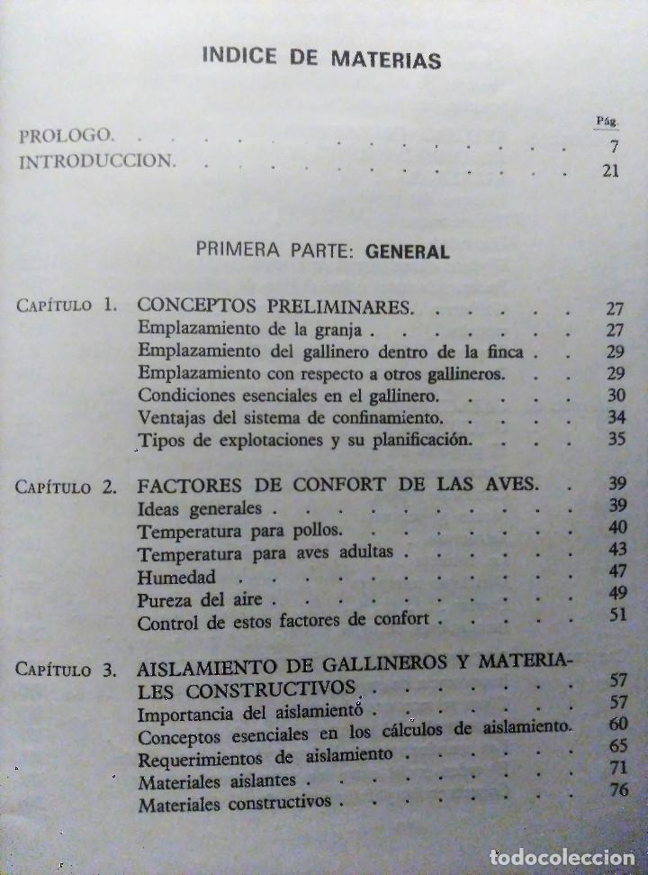 Libros de segunda mano: Alojamientos y manejo de las AVES, J. A. Castell&oacute;, 1970 - Foto 4