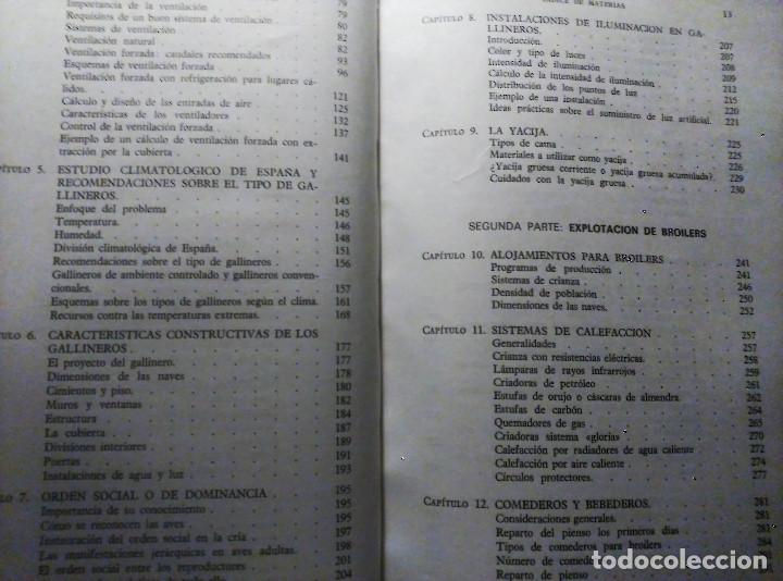 Libros de segunda mano: Alojamientos y manejo de las AVES, J. A. Castell&oacute;, 1970 - Foto 5