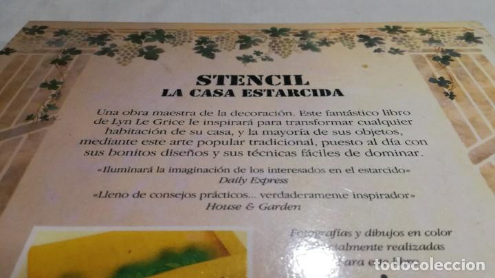 Libros de segunda mano: LA CASA ESTARCIDA - STENCIL - LYN LE GRICE - Foto 3