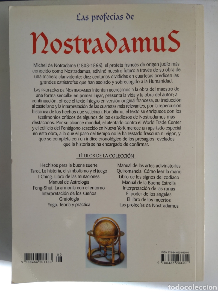 Libros de segunda mano: LAS PROFECIAS DE NOSTRADAMUS - Foto 2