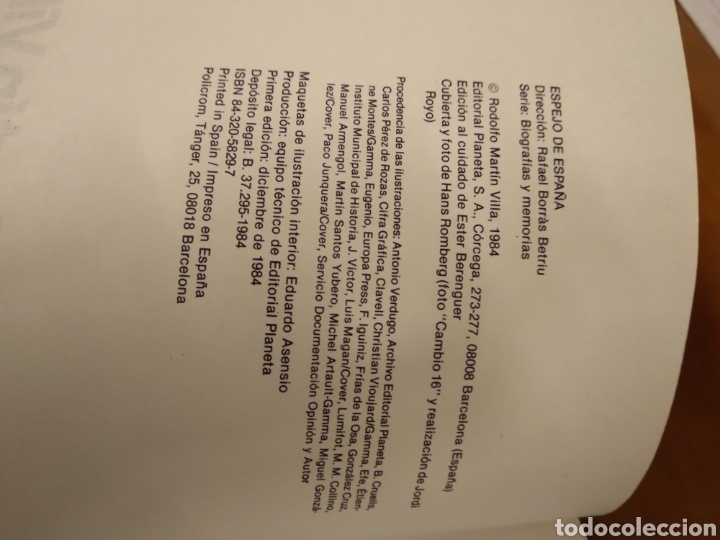 Libros de segunda mano: RODOLFO MART&Iacute;N VILLA. AL SERVICIO DEL ESTADO #1458 - Foto 3