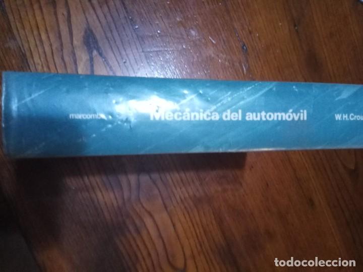 Libros de segunda mano: MECANICA DEL AUTOMOVIL. WILLIAM H. CROUSE. MARCOMBO. - Foto 2