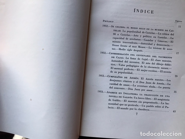 Libros de segunda mano: Efem&eacute;rides y comentarios. Gregorio Mara&ntilde;&oacute;n. Espasa Calpe. Buen estado - Foto 6