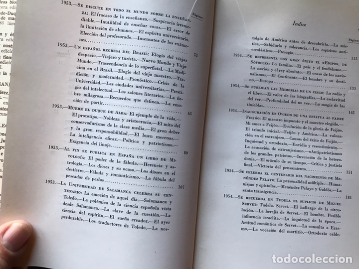 Libros de segunda mano: Efem&eacute;rides y comentarios. Gregorio Mara&ntilde;&oacute;n. Espasa Calpe. Buen estado - Foto 7