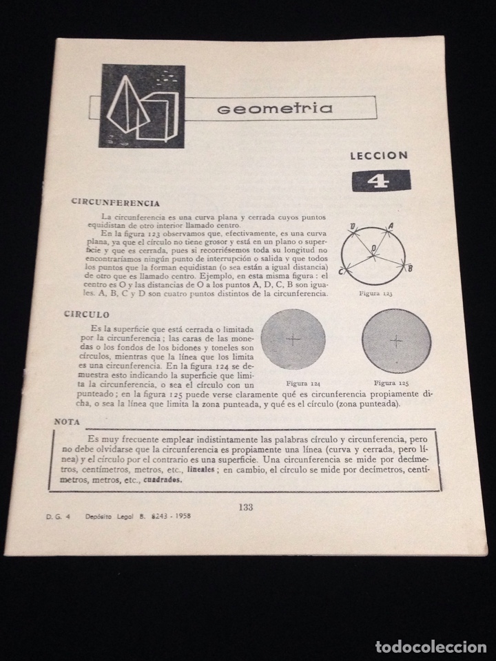 Libros de segunda mano: Curso de delineante general,CEAC,a&ntilde;o 1958,varias lecciones. - Foto 1