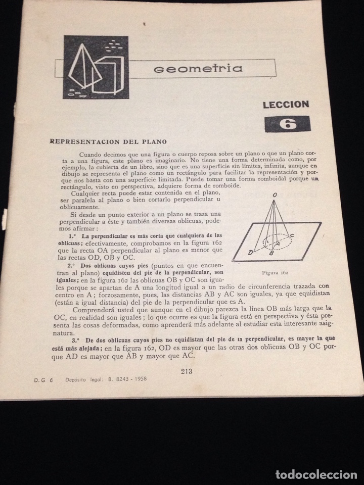 Libros de segunda mano: Curso de delineante general,CEAC,a&ntilde;o 1958,varias lecciones. - Foto 1