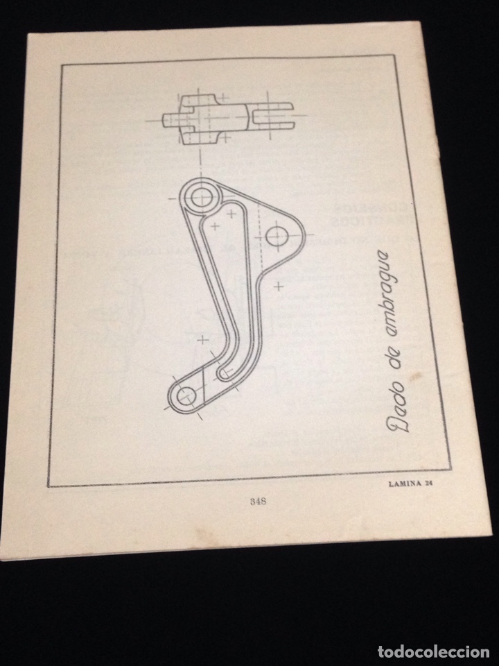 Libros de segunda mano: Curso de delineante general,CEAC,a&ntilde;o 1958,varias lecciones. - Foto 3