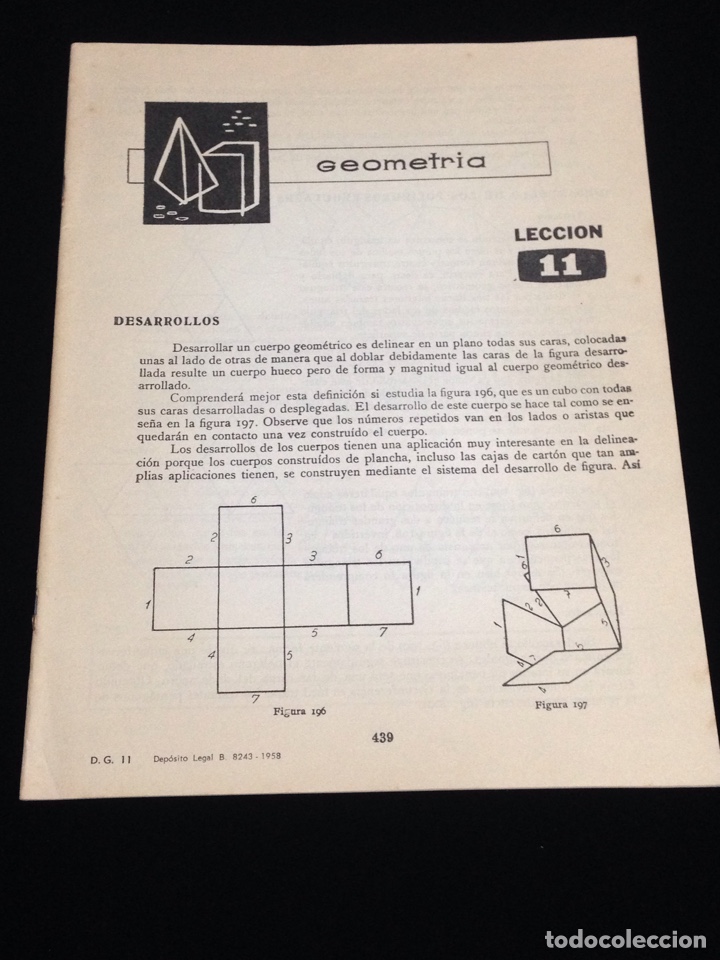 Libros de segunda mano: Curso de delineante general,CEAC,a&ntilde;o 1958,varias lecciones. - Foto 1