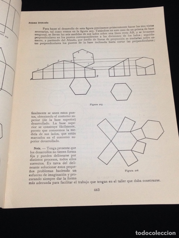 Libros de segunda mano: Curso de delineante general,CEAC,a&ntilde;o 1958,varias lecciones. - Foto 2
