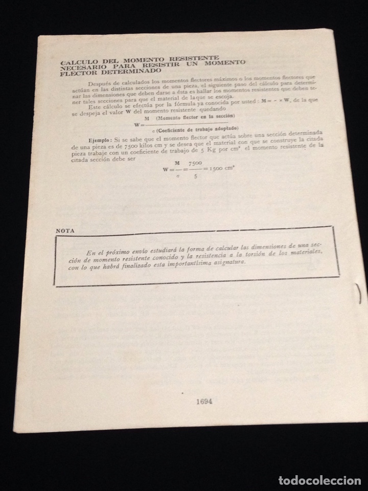Libros de segunda mano: Curso de delineante general,CEAC,a&ntilde;o 1958,varias lecciones. - Foto 3