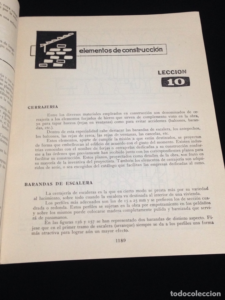Libros de segunda mano: Curso de delineante general,CEAC,a&ntilde;o 1958,varias lecciones. - Foto 2