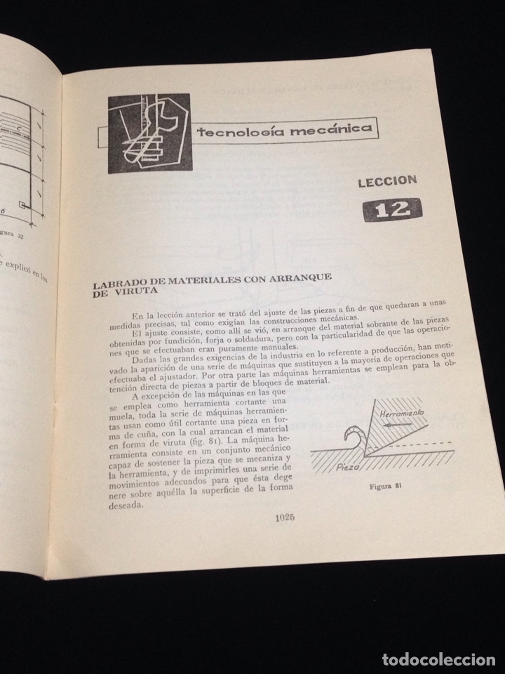 Libros de segunda mano: Curso de delineante general,CEAC,a&ntilde;o 1958,varias lecciones. - Foto 2
