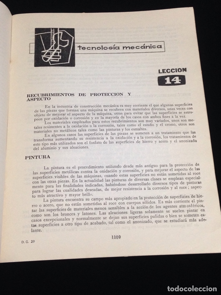 Libros de segunda mano: Curso de delineante general,CEAC,a&ntilde;o 1958,varias lecciones. - Foto 2