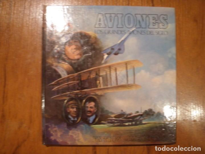 Libros de segunda mano: LIBRO LOS GRANDES AVIONES DEL SIGLO EN 3D MONTENA - Foto 1