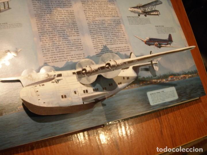 Libros de segunda mano: LIBRO LOS GRANDES AVIONES DEL SIGLO EN 3D MONTENA - Foto 7