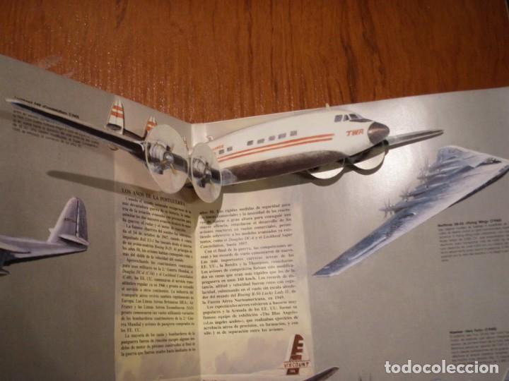 Libros de segunda mano: LIBRO LOS GRANDES AVIONES DEL SIGLO EN 3D MONTENA - Foto 9