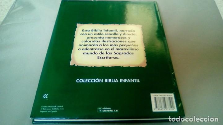 Libros de segunda mano: BIBLIA INFANTIL.- EDICIONES SALDA&Ntilde;A - Foto 5