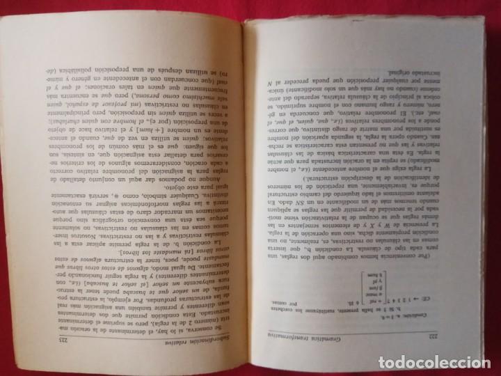 Libros de segunda mano: GRAMATICA TRANSFORMATIVA DEL ESPA&Ntilde;OL/ROGER L.HADLICH. - Foto 3