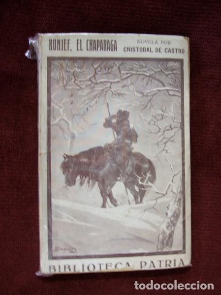 Libros de segunda mano: CASTRO, Crist&oacute;bal de - Runief, el Chaparaga. - Foto 1