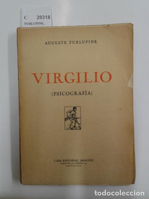 Libros de segunda mano: TURLUPINE, Auguste - VIRGILIO (PSICOGRAFIA) - Foto 1