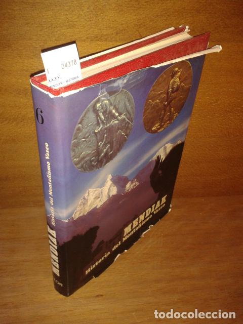 Libros de segunda mano: AA.VV. - MENDIAK. HISTORIA DEL MONTA&Ntilde;ISMO VASCO. - Foto 1